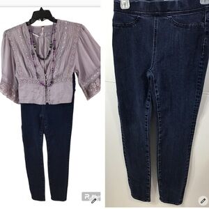 J. Crew denim toothpick jegging 27